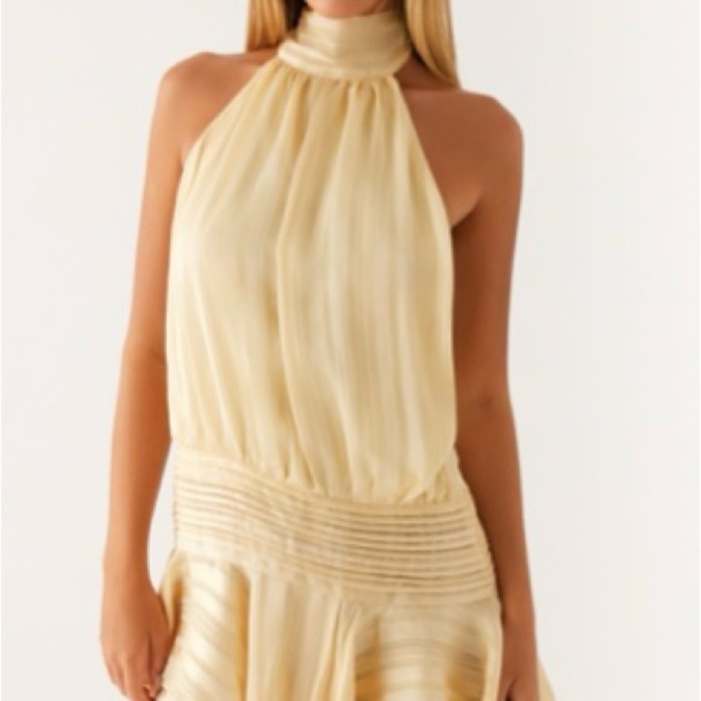 Peppermayo Willow Chiffon Mini Dress
